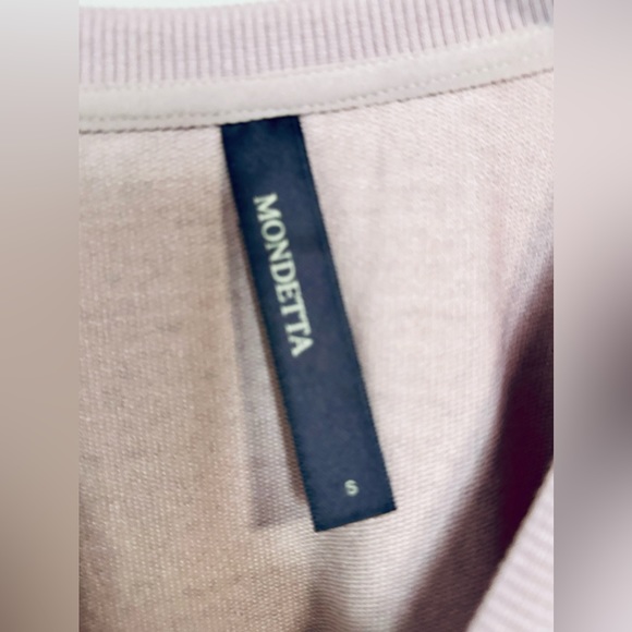 Mondetta Leopard Pullover Printed Sweatshirt Lightweight Top Lilac Pink SML NWT - Picture 12 of 16